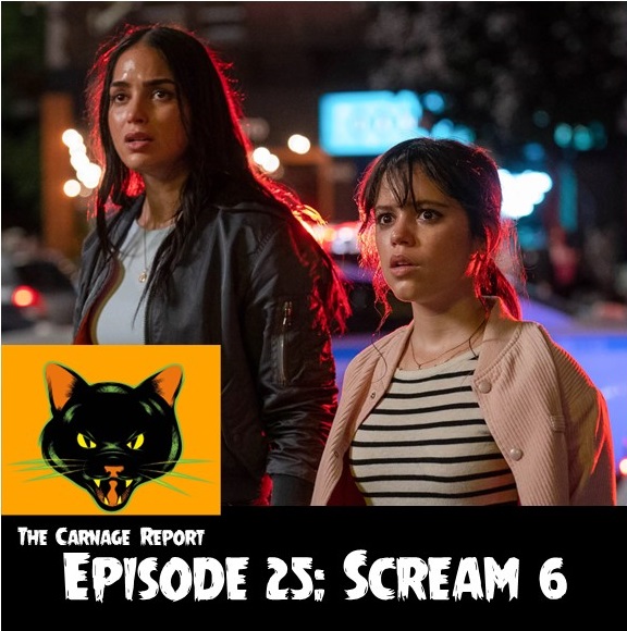 On this episode of the podcast, Julie and Nick talk about Scream VI, the latest installment in the long-running horror franchise from directors Tyler Gillett and Matt Bettinelli-Olpin. In addition to what they think about the film, the pair recommend some other New York films and/or requels, get excited about upcoming festivals such as Panic Fest, lament the passing of director Bert I. Gordon, and discuss trailers galore for The Tank, The Wrath of Becky, Satan Wants You, and more.