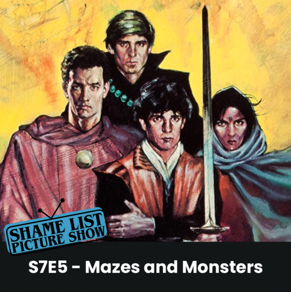 On this episode of the SLPS, Michael and Nick are discussing the made-for-TV movie MAZES AND MONSTERS which is on both of their Shame Lists.